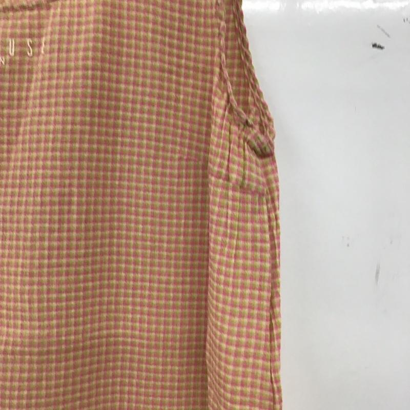 ピンクハウス PINK HOUSE カットソー 半袖 ノースリーブカットソー プルオーバー チェック マルチカラー / マルチカラー / multicolor レディース USED 古着 中古 10154553