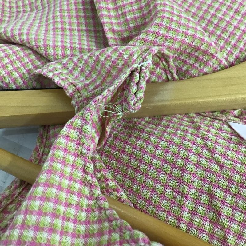 ピンクハウス PINK HOUSE カットソー 半袖 ノースリーブカットソー プルオーバー チェック マルチカラー / マルチカラー / multicolor レディース USED 古着 中古 10154553