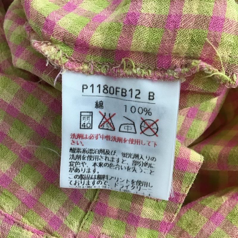 ピンクハウス PINK HOUSE カットソー 半袖 ノースリーブカットソー プルオーバー チェック マルチカラー / マルチカラー / multicolor レディース USED 古着 中古 10154554