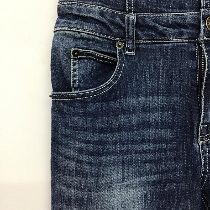 エモダ EMODA パンツ デニム、ジーンズ デニムパンツ スリムパンツ カジュアルパンツ ストレッチパンツ M 無地 インディゴ / インディゴ / Indigo レディース USED 古着 中古 10154556