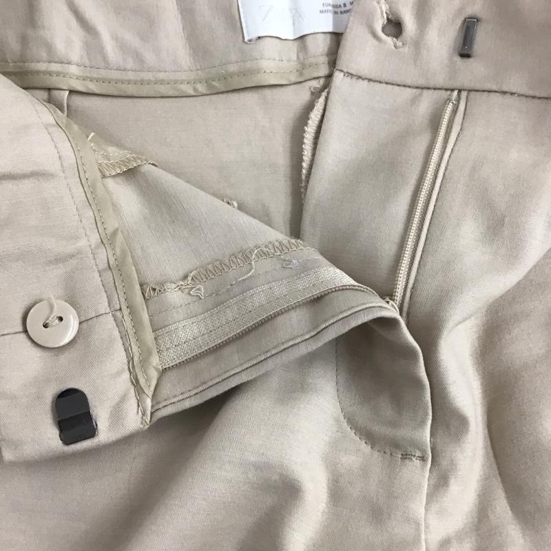 ザラ ZARA パンツ ショートパンツ ショートパンツ ハーフパンツ カジュアルパンツ S 無地 ベージュ / ベージュ / beige レディース USED 古着 中古 10154557