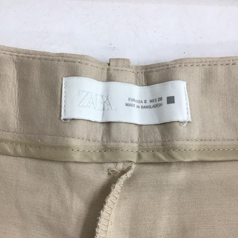 ザラ ZARA パンツ ショートパンツ ショートパンツ ハーフパンツ カジュアルパンツ S 無地 ベージュ / ベージュ / beige レディース USED 古着 中古 10154557