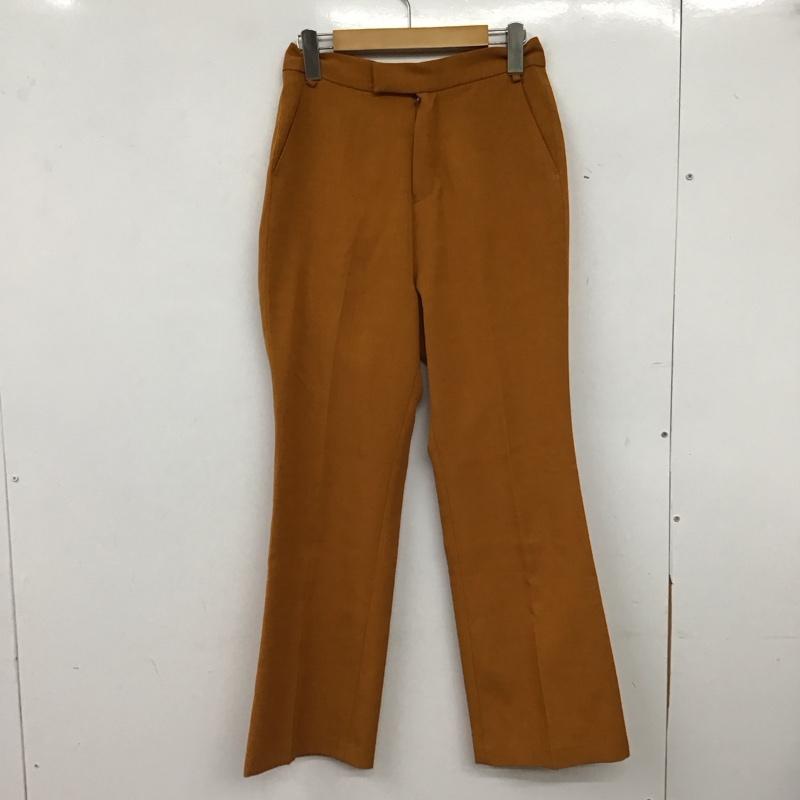 ローリーズファーム LOWRYS FARM パンツ スラックス スラックスパンツ スリムパンツ ストレッチパンツ M 無地 橙 / オレンジ / orange レディース USED 古着 中古 10154558
