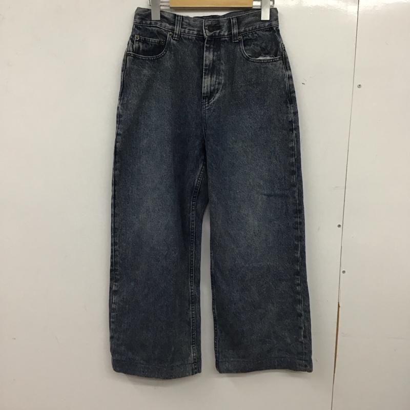 フリークスストア FREAK S STORE パンツ デニム、ジーンズ デニムパンツ ワイドパンツ カジュアルパンツ S 無地 インディゴ / インディゴ / Indigo レディース USED 古着 中古 10154560