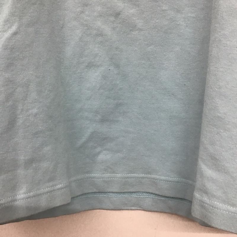 エックスガール X-girl Tシャツ 半袖 半袖カットソー プリントTシャツ クルーネックカットソー S ロゴ、文字 水色 / ライトブルー / レディース USED 古着 中古 10154567