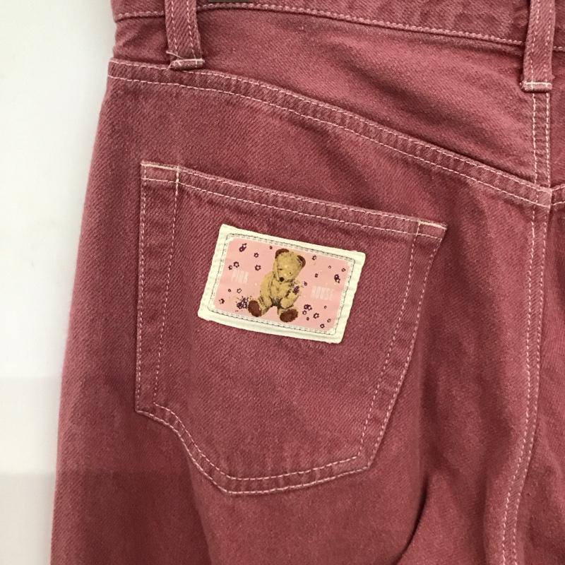 ピンクハウス PINK HOUSE パンツ デニム、ジーンズ デニムパンツ スリムパンツ カジュアルパンツ M ロゴ、文字 マルチカラー / マルチカラー / multicolor レディース USED 古着 中古 10154572