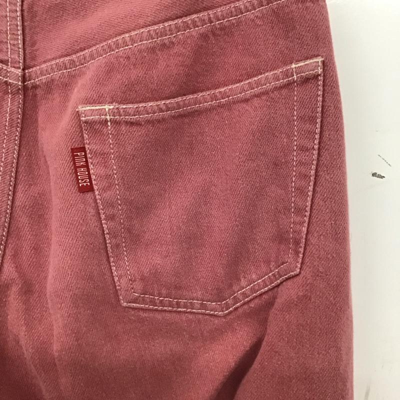 ピンクハウス PINK HOUSE パンツ デニム、ジーンズ デニムパンツ スリムパンツ カジュアルパンツ M ロゴ、文字 マルチカラー / マルチカラー / multicolor レディース USED 古着 中古 10154572