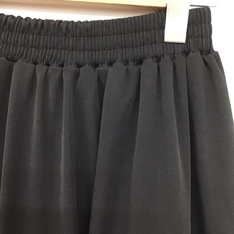 チュクラ chuclla スカート ひざ丈スカート ロングスカート フレアスカート 無地 黒 / ブラック / black レディース USED 古着 中古 10154574