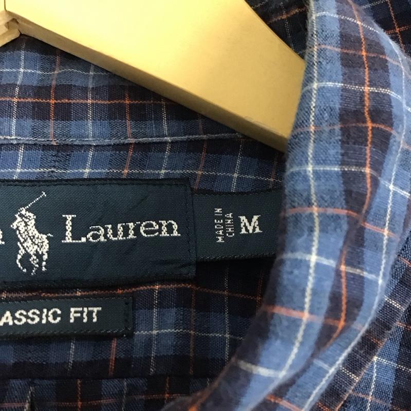 ラルフローレン RALPHLAUREN シャツ、ブラウス 長袖 長袖シャツ チェックシャツ カラーシャツ M チェック マルチカラー / マルチカラー / multicolor メンズ USED 古着 中古 10154577
