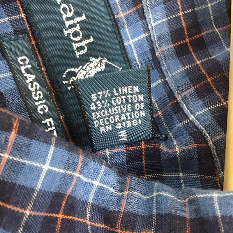 ラルフローレン RALPHLAUREN シャツ、ブラウス 長袖 長袖シャツ チェックシャツ カラーシャツ M チェック マルチカラー / マルチカラー / multicolor メンズ USED 古着 中古 10154577