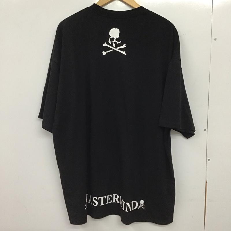 マスターマインド mastermind JAPAN Tシャツ 半袖 半袖カットソー プリントTシャツ クルーネックカットソー バンドTシャツ ロゴ、文字 黒 / ブラック / black メンズ USED 古着 中古 10154579