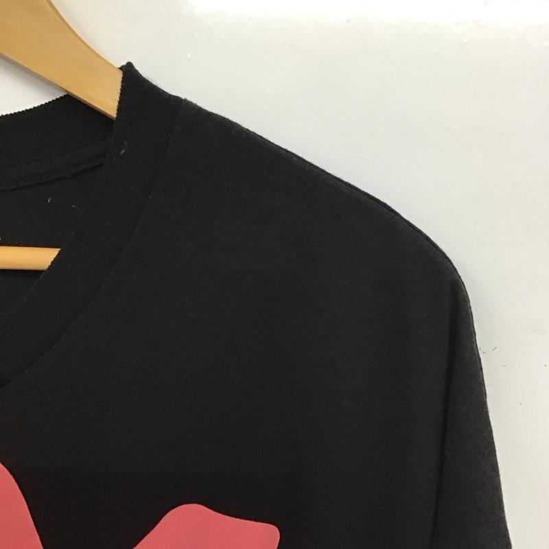 マスターマインド mastermind JAPAN Tシャツ 半袖 半袖カットソー プリントTシャツ クルーネックカットソー バンドTシャツ ロゴ、文字 黒 / ブラック / black メンズ USED 古着 中古 10154579