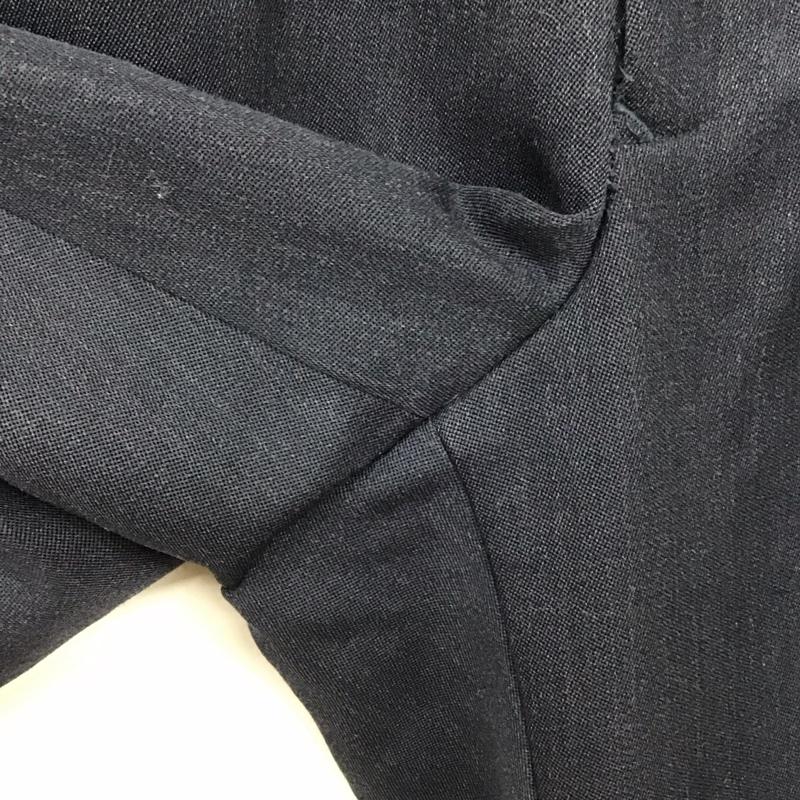 ミリタリー ミリタリー パンツ スラックス スラックスパンツ ワイドパンツ センタータックパンツ 無地 紺 / ネイビー / navy メンズ USED 古着 中古 10154585