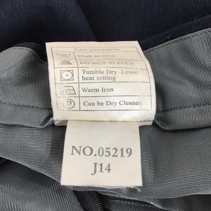 ミリタリー ミリタリー パンツ スラックス スラックスパンツ ワイドパンツ センタータックパンツ 無地 紺 / ネイビー / navy メンズ USED 古着 中古 10154585