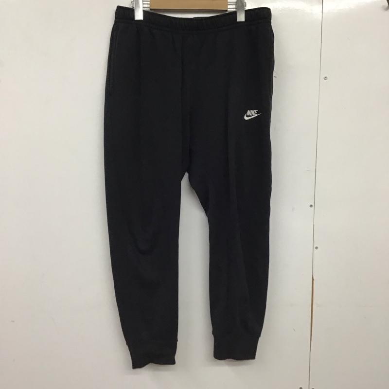 ナイキ NIKE パンツ ワークパンツ、ペインターパンツ bv2672-010 クラブFTジョガー スウェットパンツ XL ロゴ、文字 黒 / ブラック / black メンズ USED 古着 中古 10154588