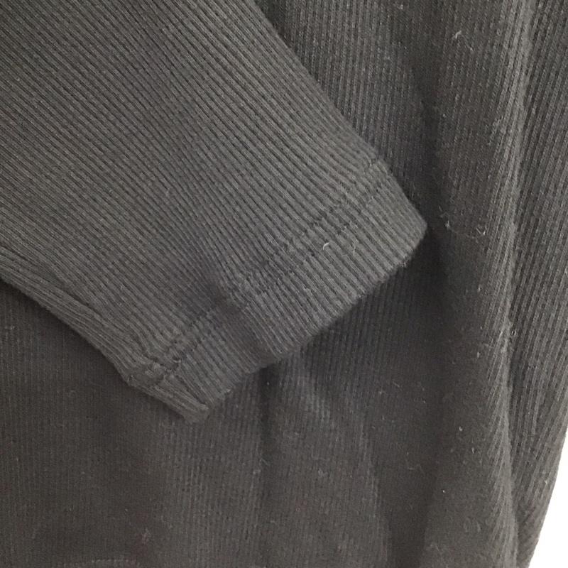 バーバリーブラックレーベル BURBERRY BLACK LABEL カットソー 長袖 長袖カットソー ヘンリーネックカットソー 2 ロゴ、文字 黒 / ブラック / black メンズ USED 古着 中古 10154590
