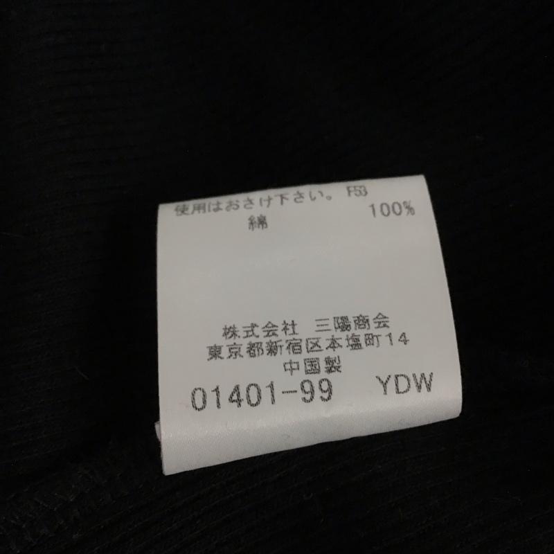 バーバリーブラックレーベル BURBERRY BLACK LABEL カットソー 長袖 長袖カットソー ヘンリーネックカットソー 2 ロゴ、文字 黒 / ブラック / black メンズ USED 古着 中古 10154590