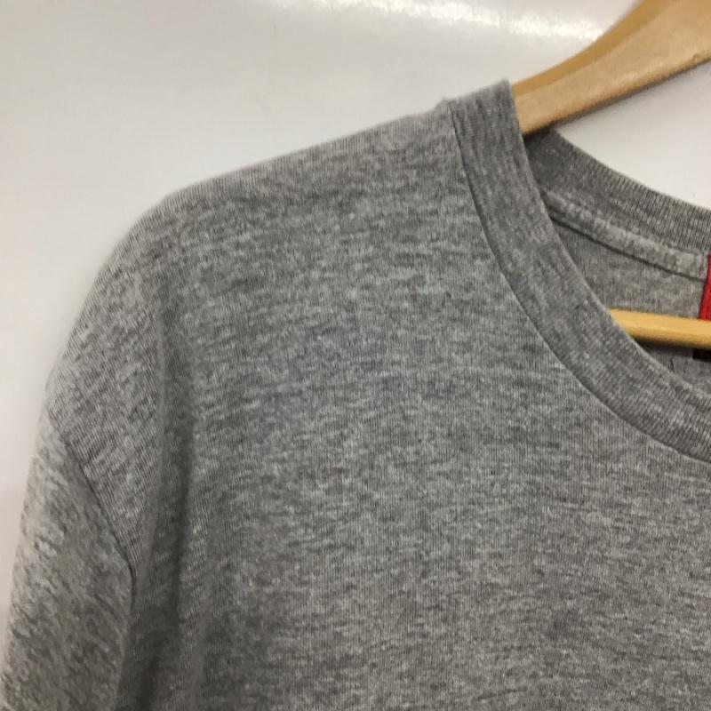 クリームソーダ CREAMSODA Tシャツ 半袖 半袖カットソー プリントTシャツ クルーネックカットソー XL プリント 灰 / グレー / gray メンズ USED 古着 中古 10154594