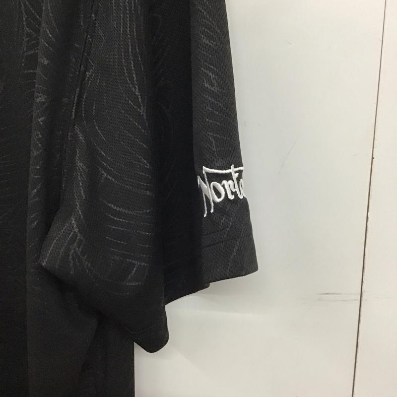 ノートン Norton ポロシャツ 半袖 半袖ポロシャツ カラーシャツ 半袖カットソー XXL ロゴ、文字 黒 / ブラック / black メンズ USED 古着 中古 10154596