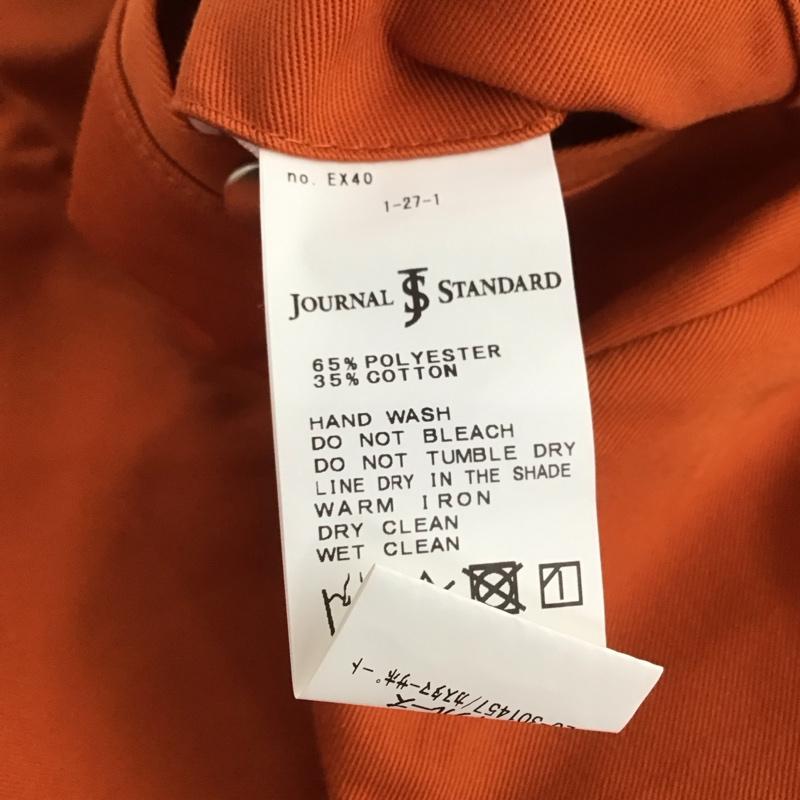 ジャーナルスタンダード JOURNAL STANDARD パンツ チノパン チノパン ワイドパンツ カジュアルパンツ S 無地 橙 / オレンジ / orange メンズ USED 古着 中古 10154603