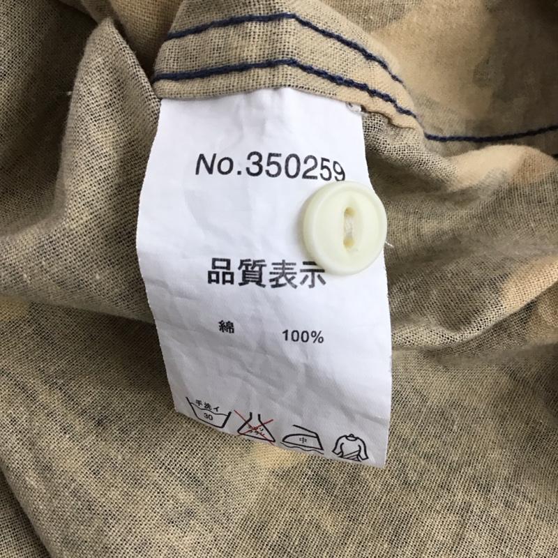 ゴースローキャラバン go slow caravan シャツ、ブラウス 長袖 長袖シャツ プリントシャツ カラーシャツ 5 プリント インディゴ / インディゴ / Indigo メンズ USED 古着 中古 10154607