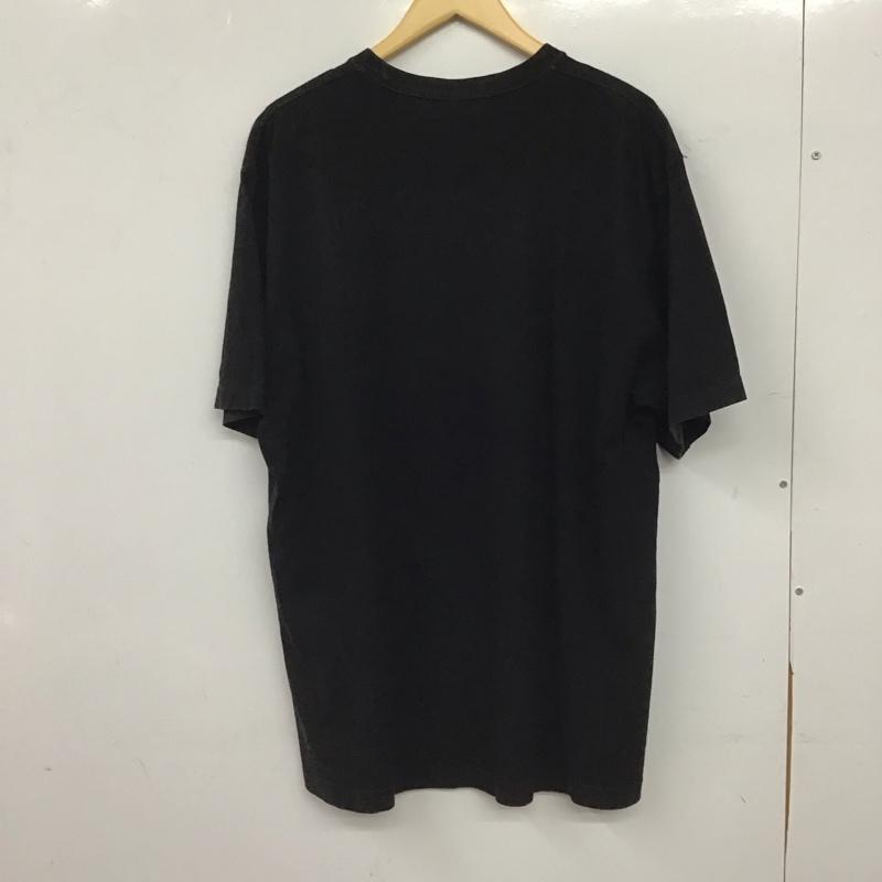 ブラックアイパッチ Black eye patch Tシャツ 半袖 半袖カットソー プリントTシャツ クルーネックカットソー XL ロゴ、文字 黒 / ブラック / black メンズ USED 古着 中古 10154608