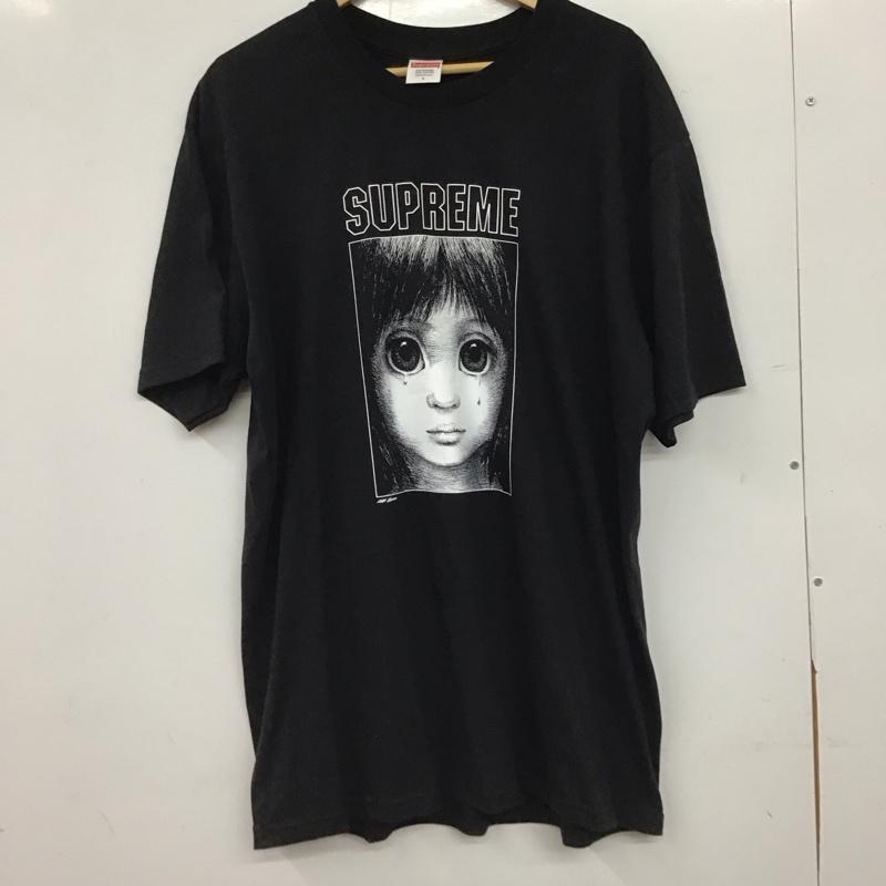シュプリーム Supreme Tシャツ 半袖 24SS マーガレットキーンティアドロッププリントクルーネック半袖Tシャツカットソー L プリント 黒 / ブラック / black メンズ USED 古着 中古 10154612