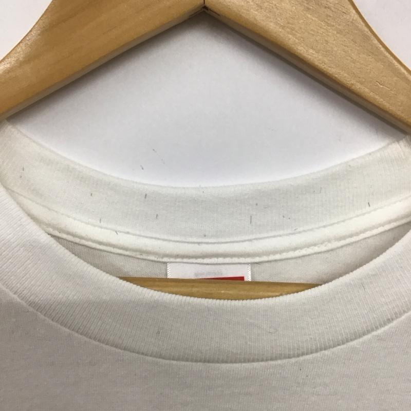 シュプリーム Supreme Tシャツ 半袖 半袖カットソー プリントTシャツ クルーネックカットソー XL プリント 白 / ホワイト / white メンズ USED 古着 中古 10154613