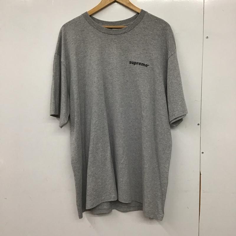 シュプリーム Supreme Tシャツ 半袖 fw24 FuckMoneyTee XL プリント 灰 / グレー / gray メンズ USED 古着 中古 10154615