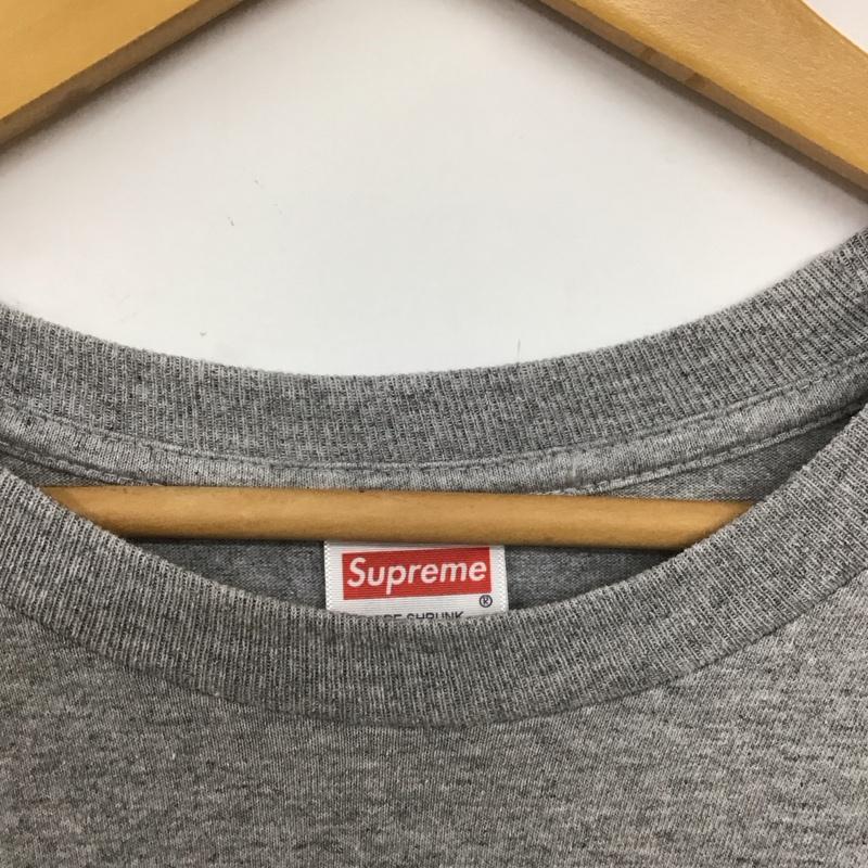 シュプリーム Supreme Tシャツ 半袖 fw24 FuckMoneyTee XL プリント 灰 / グレー / gray メンズ USED 古着 中古 10154615