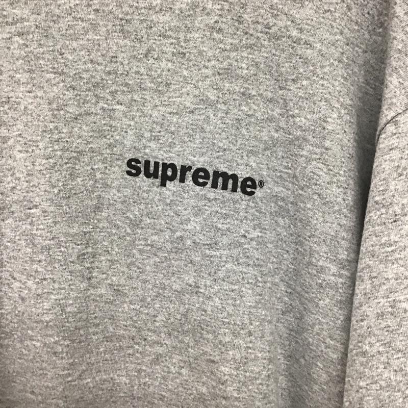 シュプリーム Supreme Tシャツ 半袖 fw24 FuckMoneyTee XL プリント 灰 / グレー / gray メンズ USED 古着 中古 10154615