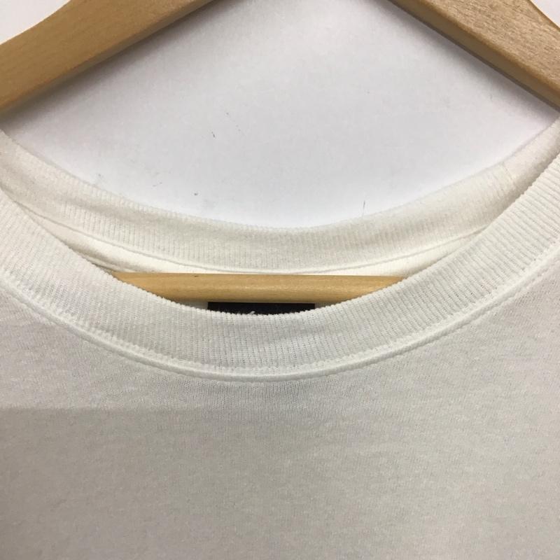 ステューシー STUSSY Tシャツ 半袖 半袖カットソー プリントTシャツ クルーネックカットソー XL ロゴ、文字 白 / ホワイト / white メンズ USED 古着 中古 10154617