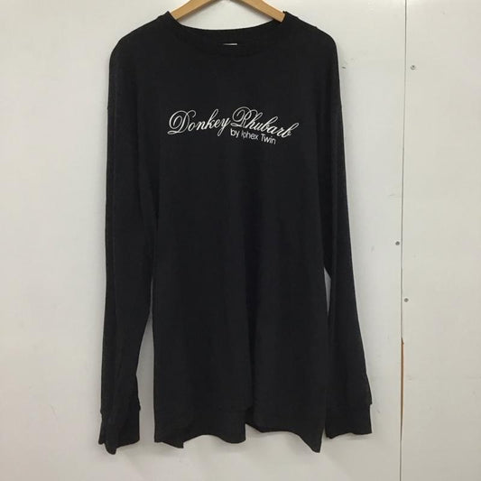 シュプリーム Supreme カットソー 長袖 25ss AphexTwinDonkeyRhubarbLSTee XL ロゴ、文字 黒 / ブラック / black メンズ USED 古着 中古 10154618
