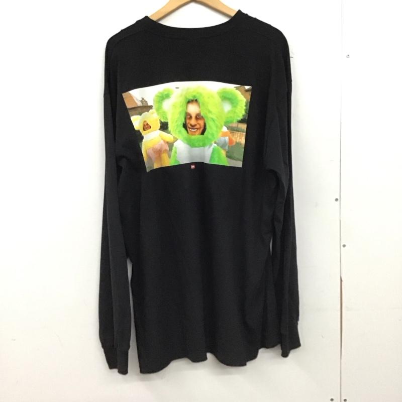 シュプリーム Supreme カットソー 長袖 25ss AphexTwinDonkeyRhubarbLSTee XL ロゴ、文字 黒 / ブラック / black メンズ USED 古着 中古 10154618