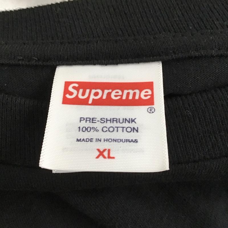 シュプリーム Supreme カットソー 長袖 25ss AphexTwinDonkeyRhubarbLSTee XL ロゴ、文字 黒 / ブラック / black メンズ USED 古着 中古 10154618