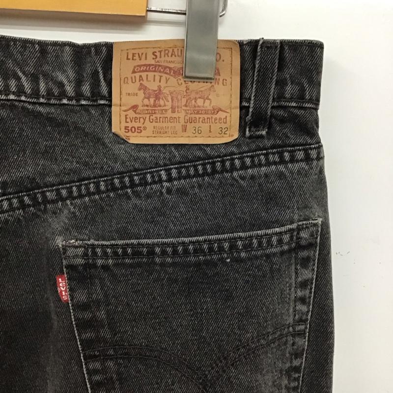 リーバイストラウスアンドコー Levi Strauss & co. パンツ デニム、ジーンズ 36 無地 ダークグレー / ダークグレー / メンズ USED 古着 中古 10154620