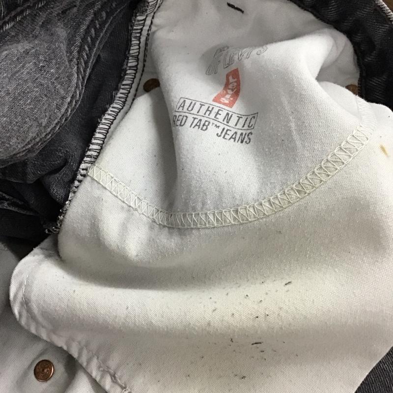 リーバイストラウスアンドコー Levi Strauss & co. パンツ デニム、ジーンズ 36 無地 ダークグレー / ダークグレー / メンズ USED 古着 中古 10154620