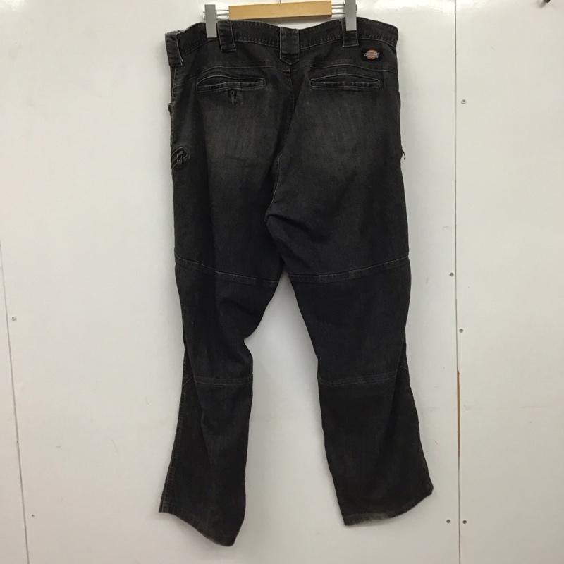 ディッキーズ Dickies パンツ デニム、ジーンズ デニムパンツ ワイドパンツ カジュアルパンツ 無地 ダークグレー / ダークグレー / メンズ USED 古着 中古 10154622