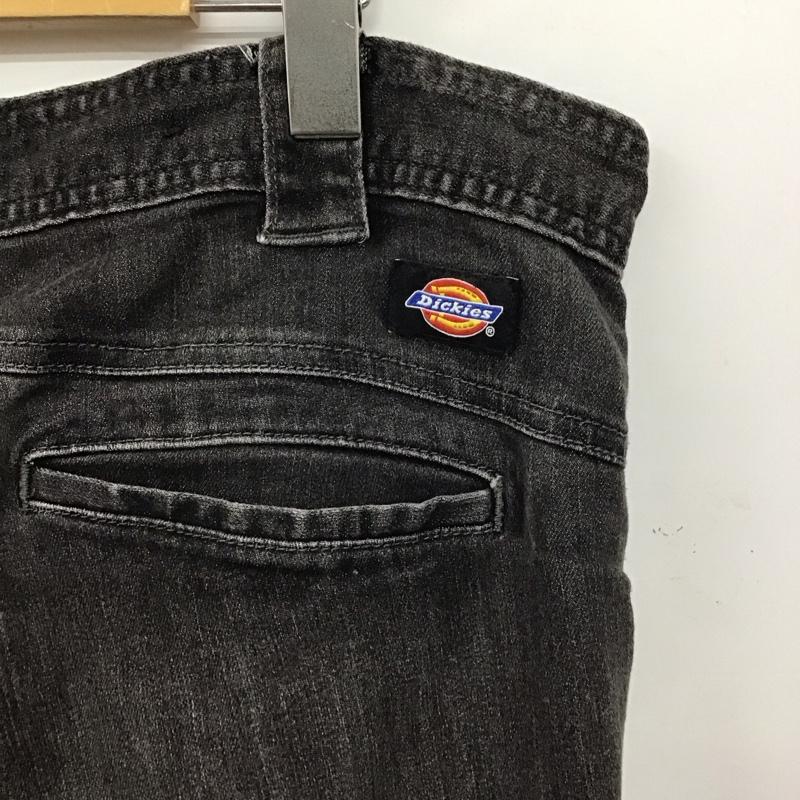 ディッキーズ Dickies パンツ デニム、ジーンズ デニムパンツ ワイドパンツ カジュアルパンツ 無地 ダークグレー / ダークグレー / メンズ USED 古着 中古 10154622
