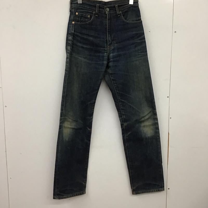リーバイストラウスアンドコー Levi Strauss & co. パンツ デニム、ジーンズ デニムパンツ スリムパンツ カジュアルパンツ 28インチ ロゴ、文字 インディゴ / インディゴ / Indigo メンズ USED 古着 中古 10154626