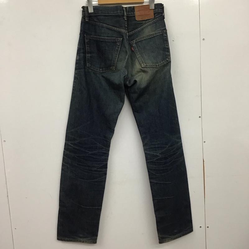 リーバイストラウスアンドコー Levi Strauss & co. パンツ デニム、ジーンズ デニムパンツ スリムパンツ カジュアルパンツ 28インチ ロゴ、文字 インディゴ / インディゴ / Indigo メンズ USED 古着 中古 10154626