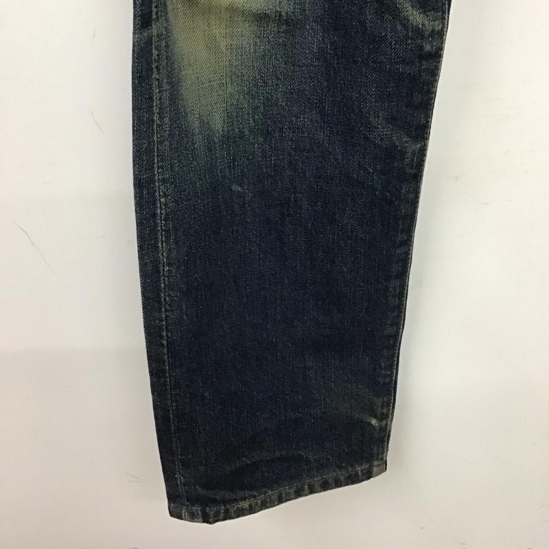 リーバイストラウスアンドコー Levi Strauss & co. パンツ デニム、ジーンズ デニムパンツ スリムパンツ カジュアルパンツ 28インチ ロゴ、文字 インディゴ / インディゴ / Indigo メンズ USED 古着 中古 10154626