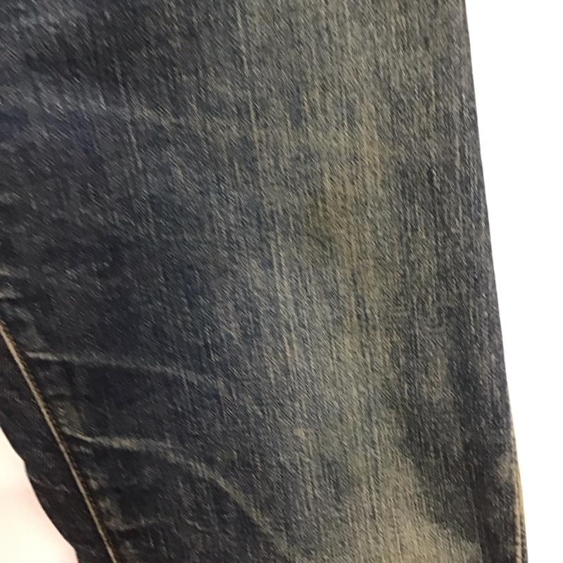 リーバイストラウスアンドコー Levi Strauss & co. パンツ デニム、ジーンズ デニムパンツ スリムパンツ カジュアルパンツ 28インチ ロゴ、文字 インディゴ / インディゴ / Indigo メンズ USED 古着 中古 10154626