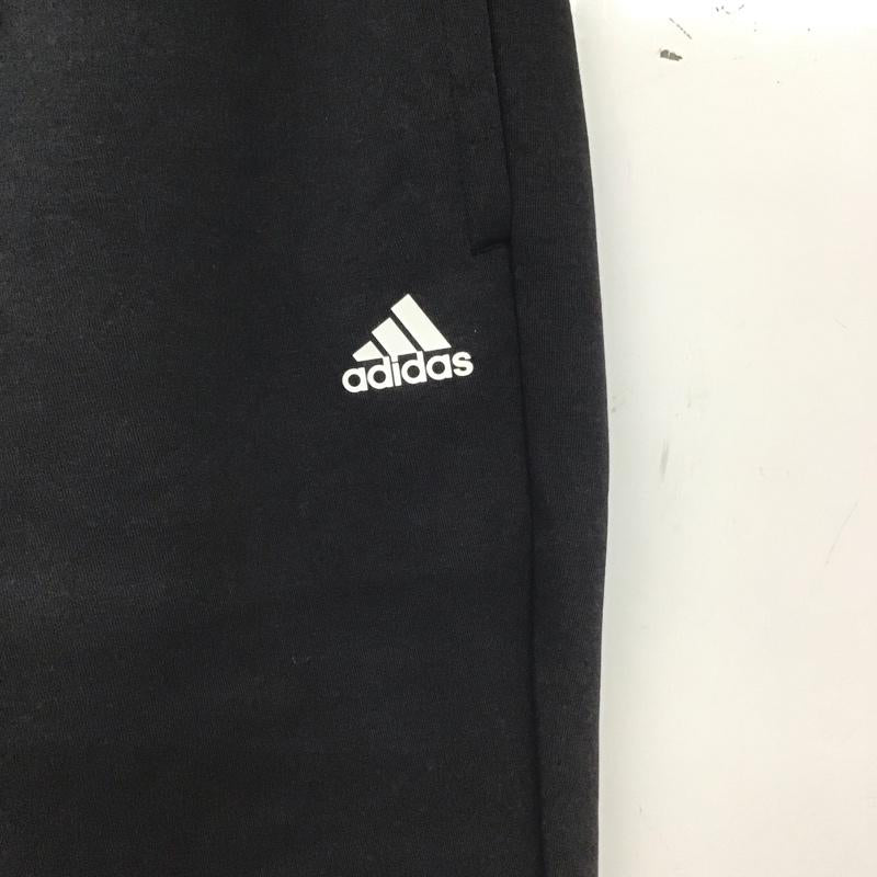 アディダス adidas パンツ ワークパンツ、ペインターパンツ fwq69 テーパードパンツ ジャージ S ロゴ、文字 黒 / ブラック / black メンズ USED 古着 中古 10154627