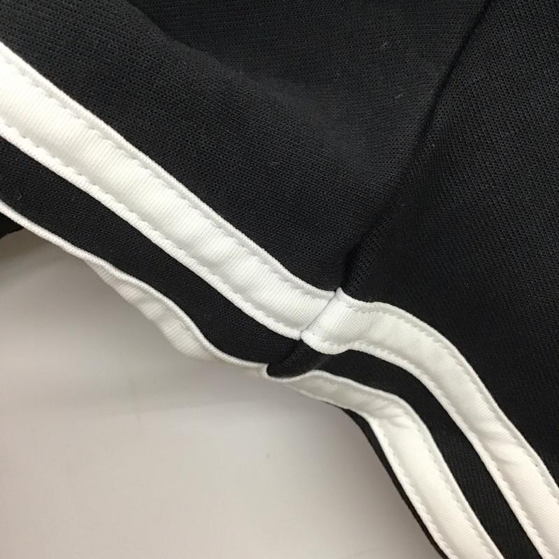 アディダス adidas パンツ ワークパンツ、ペインターパンツ fwq69 テーパードパンツ ジャージ S ロゴ、文字 黒 / ブラック / black メンズ USED 古着 中古 10154627