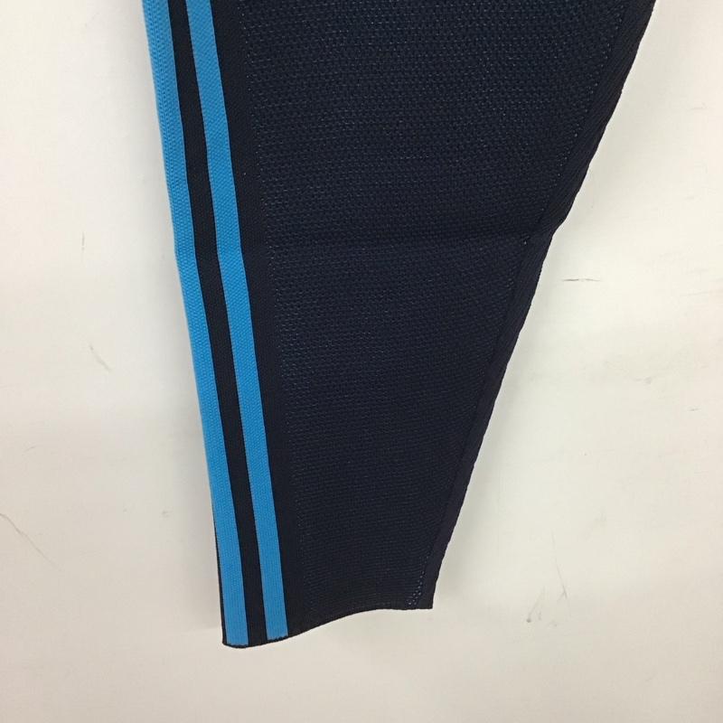 アディダス adidas パンツ ワークパンツ、ペインターパンツ ジャージ スリムパンツ S ロゴ、文字 紺 / ネイビー / navy メンズ USED 古着 中古 10154628