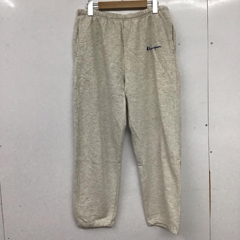 チャンピオン Champion パンツ ワークパンツ、ペインターパンツ スウェットパンツ ワイドパンツ カジュアルパンツ M ロゴ、文字 灰 / グレー / gray メンズ USED 古着 中古 10154629