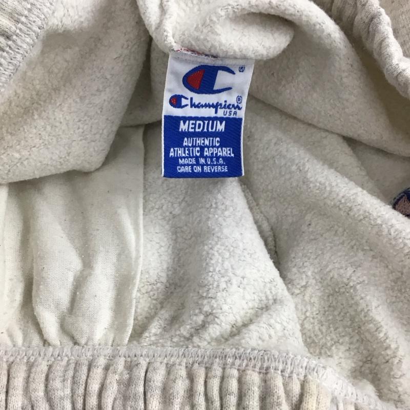 チャンピオン Champion パンツ ワークパンツ、ペインターパンツ スウェットパンツ ワイドパンツ カジュアルパンツ M ロゴ、文字 灰 / グレー / gray メンズ USED 古着 中古 10154629