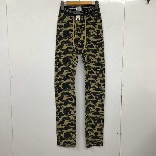 アベイシングエイプ A BATHING APE パンツ ワークパンツ、ペインターパンツ サーマルパンツ アンダーウェア スパッツ L カモフラージュ柄・迷彩 マルチカラー / マルチカラー / multicolor メンズ USED 古着 中古 10154630