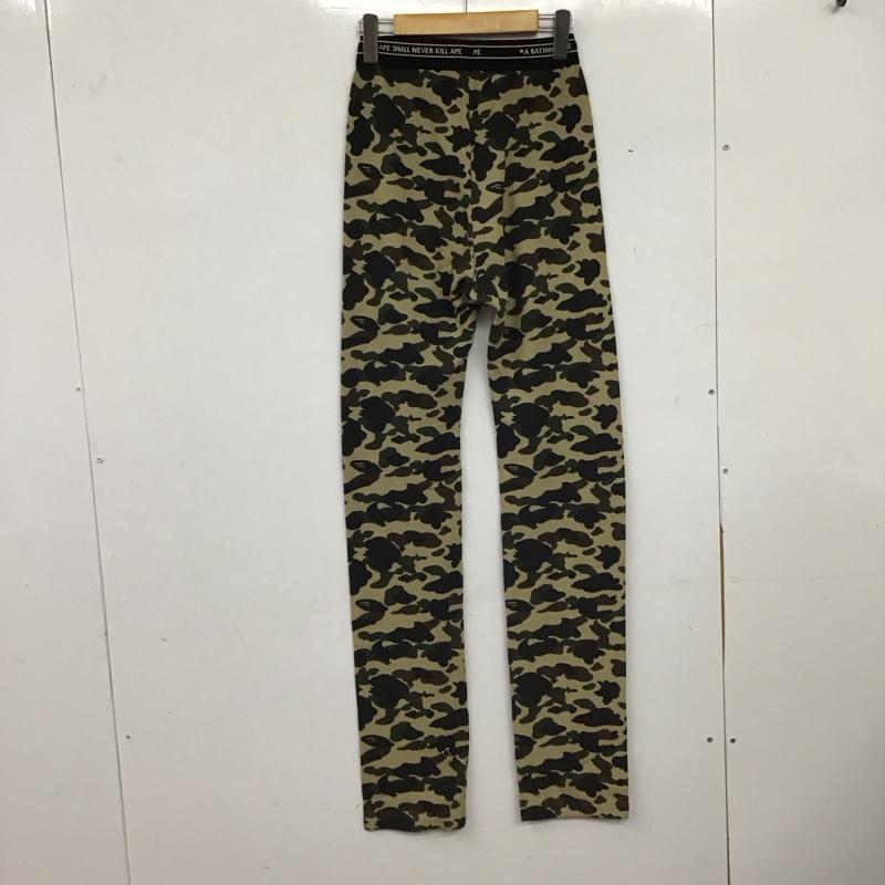 アベイシングエイプ A BATHING APE パンツ ワークパンツ、ペインターパンツ サーマルパンツ アンダーウェア スパッツ L カモフラージュ柄・迷彩 マルチカラー / マルチカラー / multicolor メンズ USED 古着 中古 10154630